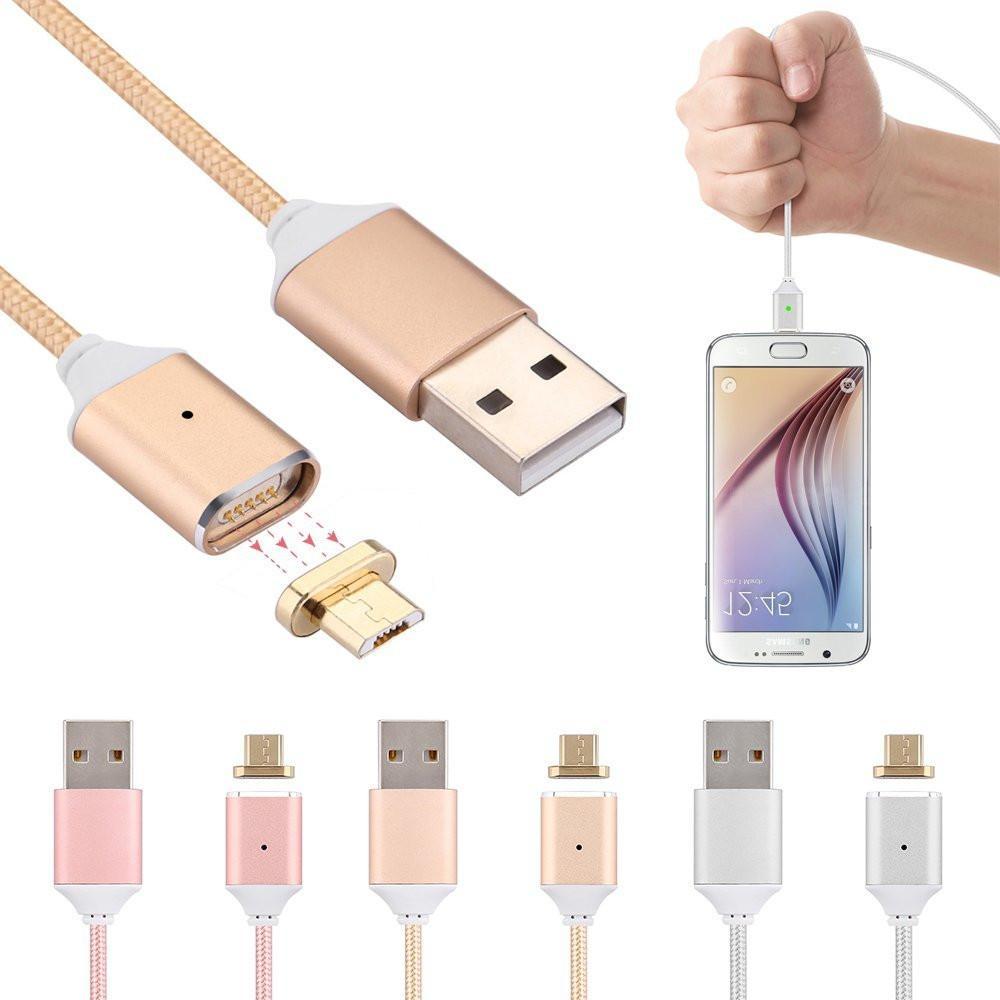 Magnetic USB Charging Cable, Ultra-Fast Charger for iPhone and Android
