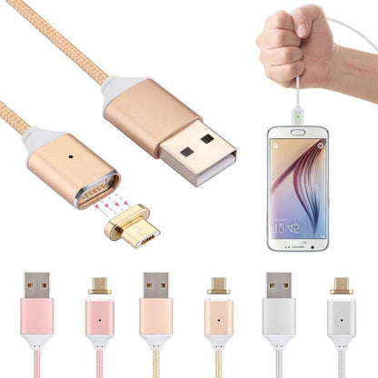 Magnetic USB Charging Cable, Ultra-Fast Charger for iPhone and Android