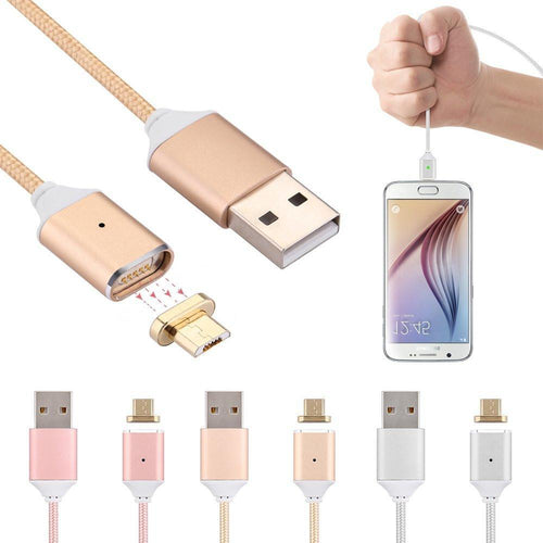 Magnetic USB Charging Cable, Ultra-Fast Charger for iPhone and Android