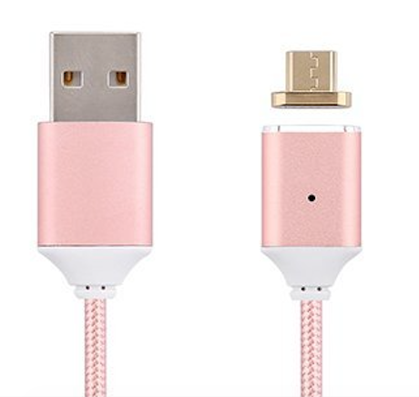 Magnetic USB Charging Cable, Ultra-Fast Charger for iPhone and Android