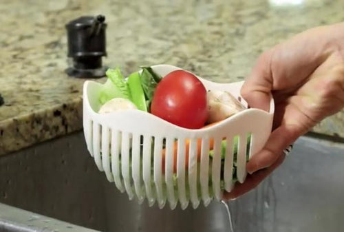 Saladio™ - Salad, Fruit & Vegetable Cutter Bowl - In Just 60 Seconds